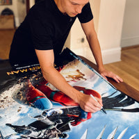Spider-Man: Homecoming (Vulture) Poster signed by Tom Holland with Certificate of Authentication