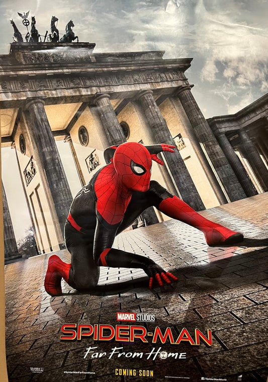 Spider-Man: Far From Home (Berlin) Poster signed by Tom Holland with Certificate of Authentication