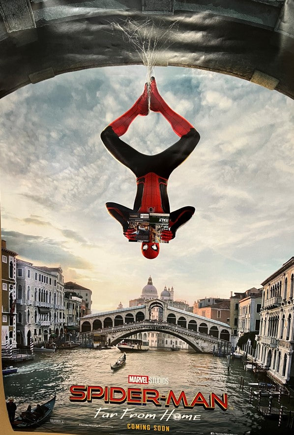 Spider-Man: Far From Home (Venice) Poster signed by Tom Holland with Certificate of Authentication