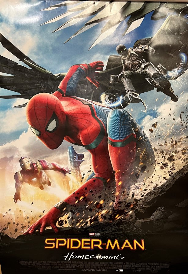 Spider-Man: Homecoming (Vulture) Poster signed by Tom Holland with Certificate of Authentication