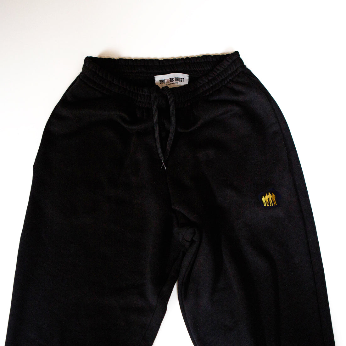 Black Jogger with Gold Embroidery WAS £65 NOW £40